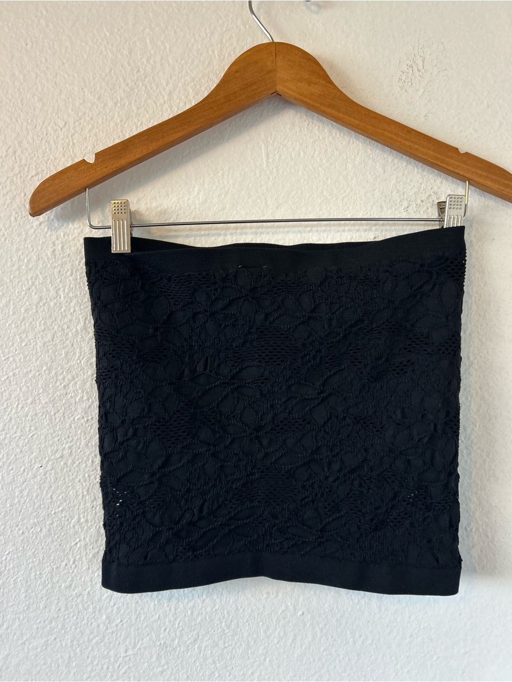 BP Black Tube Top Lace Tube Size M/L
